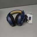 BINNUNE 2.4GHz Wireless Gaming Headset, Bluetooth 5.3 Gaming Headphones with Noise Canceling Mic, 120H Ultra-Long Battery, 50mm Drivers, Multi-Platform for PC / PS5 /PS4/ Switch/Mobile, Gold