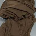 TAOCOCO Couch Cushion Covers 1 Piece Stretch Chaise Covers for Sectional Couch L Shaped, Soft Washable Furniture Protector(1-Piece for Chaise or Sofa Cushion, Light Coffee)