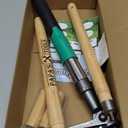 Papa's Tools Weed Puller Tool, 44" Stand Up Weeder Garden Tools & 4 Claw Steel Head, Dual Weed Eject Tech. Made with Real Bamboo & Long Wooden Handle, Yard Weeding Remover for Gardening Men & Women