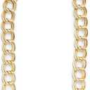 Gold Chunky Necklace, Cuban Link Chain, Hip Hop Accessories 36 inch - Gold Necklace