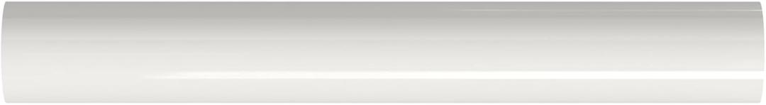 Form Fit White PVC Foundation Sleeve 2 12/25" | 20" Long | Fits 2.48" Diameter Pole | Durable PVC Sleeve | Easy Installation