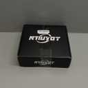 Pull Up Bands, Heavy Duty Resistance Bands with Handle, Workout Bands for Pull Up Bar, Pullup Assist Band Set for Exercise, Full Body Workout, Home Gym for Enhanced Strength, Muscle Training (Black)