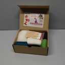 Woolbuddy Needle Felting Kit - Felted Dinosaurs for Beginners, Adults & Kids, Includes Wool, Pad, 4 Needles, and Instructions