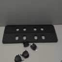 Adjustable Mobile CPU Stand, Ventilated Computer Tower Stand with 4 Caster Wheels Fits Most PC Tower, Under Desk CPU Holder PC Floor Cart Computer Riser for Gamers and Students (Large Black)