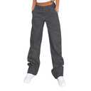 Lepunuo Women's Cotton Casual Military Army Cargo Combat Work Pants, L