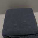 Asnomy Couch Covers for 3 Cushion Couch Stretch Sofa Covers Slipcovers, Pet Protector Furniture Covers for Dogs Cats Spandex Jacquard Fabric Small Checks （Large，Gray）