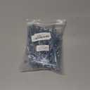 64 Pcs 3 Inch Drapery Hooks, Metal Curtain Pins Slip on Drapery Hooks Pleat Hooks for Drapes, Window Curtain, Door Curtain (Silver)