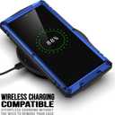 JGY Samsung S23 Plus Metal Case with Kickstand Built-in Screen Protector Camera glass Sturdy Military Aluminium Armor Durable Full Body Heavy Duty Shockproof Drop Tested Case for S23 Plus (Blue)