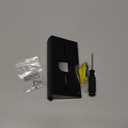 KIMILAR Anti-Theft Video Doorbell Mount Compatible with Ring/Blink Wireless Video Doorbell, Adjustable Mounting Bracket Accessories for Houses, Apartments, Businesses, Not for Security Door