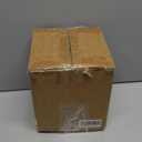 KUNJOULAM Small Pleated Table Lamp, Modern Bedside Nightstand Lamp with Beige Lampshade, 4.7" Metal Base Cute Lamp for Bedroom, Home Office, Living Room, Kids Room, Dorm (Beige+Red)