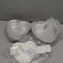 HUAKENER 8 Inch Heart Cake Pan, Set of 2 Heart Shaped Cake Pans with 60 Pieces Parchment Paper, Non-stick Cake Baking Pans for Kitchen Birthday Wedding