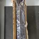 Pet Gate - 4-Panel Indoor Foldable Dog Fence for Stairs, Hallways or Doorways - 72x24-Inch Retractable Wood Freestanding Dog Gates by PETMAKER (Brown)