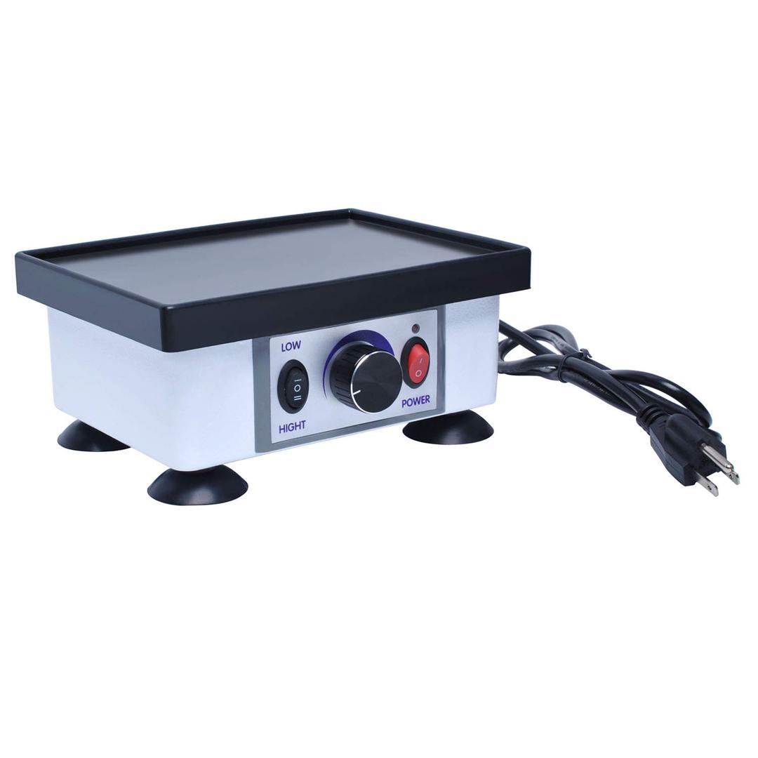 Lab Vibrator 8"x6" Square Quartet Vibrator, JT-51B Model Plaster Oscillator Gypsum Mixing Machine, 110V/120W Lab Equipment