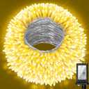 470ft Outdoor Christmas Lights, 1500 LED Super Long String Lights 12 Modes & Timer Memory, Dimmable Outsite Waterproof Light Strings for Xmas Tree Garden Wedding Party Holiday Decorations Warm White