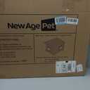 New Age Pet ECOFLEX Outdoor Cat House X-Large Weather Resistant, Raised Floor, Dual Vinyl Flaps, 30% Bigger, 28" W x 20" H