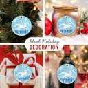 Swimmer Christmas Ornament 2025 - Swimming Ornaments for Christmas Tree, Swimmer Gifts for Men, Women, Sports Gift Ideas, Swim Gifts for Athletes, Coaches, Team - Ceramic Hanging Decorations