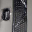 Logitech MK270 Wireless Keyboard and Mouse Combo for Windows, 2.4 GHz Wireless, Compact Mouse, 8 Multimedia and Shortcut Keys, 2-Year Battery Life, for PC, Laptop - Black