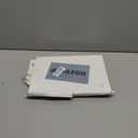 Headband Holder Organizer Two-Tier with Marble Base: Jewelry Display for Women, Hair Accessories Storage Stand Scrunchie Necklace rack for Girls, for Bathroom, Vanity, Dresser, Black and Gold