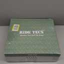 RIDETECS Mens 13in Harness Straps Heavy Duty Oiled Leather Motorcycle Boots, Black - Waterproof, Soft Toe, and Heel Motocross Boots For Men (11.5 Wide)