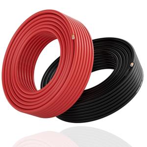 16 Gauge Wire (2-Pack Red/Black Each 50FT), 16AWG CCA, Low Voltage Automotive Primary Harness Wire for Battery, Car Audio, Remote Trailer, Security Alarm, Hook Up Electrical Wires for DIY DC