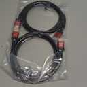 JSAUX 10K HDMI Cables 2.1 10FT 2-Pack 48Gbps 8K@60Hz 4K Ultra High Speed Cords(7680x4320, 4K@120Hz) eARC HDR10 HDCP 2.2 & 2.3 3D, Compatible with PS5/PS4/X-Box/Roku TV/HDTV/Blu-ray/LG (Red)