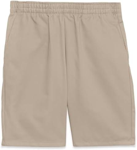 Classroom Uniforms Pull On Shorts for Boys & Girls With Elastic Waistband 52132, 12, Khaki