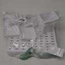 Wall Organizer Peg Board - Elevate And Declutter Your Gaming And Office - Create A Perfectly Structured Space(White)