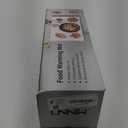 Warming Mat for Food,Food Warming Mat,Electric Warming Tray for Buffets Party and Home Daily Use,Heating Fastly in 10s,Portable Design,Timed Function for Your Family. (26x15 Inch, Cream White)