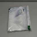 Gibelle Navy Blue Eucalyptus Shower Curtain, Watercolor Plant Leaves with Floral Bathroom Shower Curtain Set, 72x72