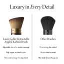 LAURA GELLER NEW YORK Cosmetic Professional Makeup Brushes - Cruelty-Free 02 Retractable Angled Kabuki Brush