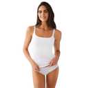 b.tempt'd by Wacoal Women's Inspired Eyelet Lace Trim Camisole, 911219, White S