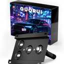 Front License Plate Holder Compatible with Audi A6/S6 2019-2024, A5/S5 2008-2017, TT 2016-2023 No Drill Tow Hook License Plate Bracket, Heavy Duty Car Number Frame with Anti-Theft Mounting Screws