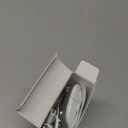 RAPIQUE R306 Pro Wireless Mouse, Dual Bluetooth & 2.4G, Type-C Rechargeable, Silent Click, Slim Symmetrical Design, Portable for Laptop/iPad/MacBook/Desktop/Windows/macOS  White