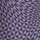 Gottex Flirtt Midnight Magic Women's Multicolor Geometric Abstract V-Neck Bralette Bikini Bra Top with Adjustable Straps