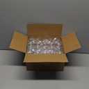 60 Pcs Hanging Clear Plastic Fillable Ornaments Balls, 2" Transparent Christmas Decoration Baubles, DIY Plastic Ornaments Round Balls for Christmas Tree, Birthday Party Decorations