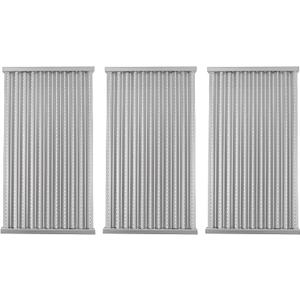 BBQ-PLUS 17 Inch Emitter Plates Replacement for Charbroil Tru Infrared Grill Replacement Parts 463242715, 463242716, 463257520, 463276016, 466242715, 466242815, CHRG533-0009-W1, Lowes 606682, 639322