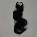 Ponytail Extension, Drawstring Ponytail Extension for Women Long Black Brown Wavy Pony Tails Hair Extensions Synthetic Wavy Clip in Ponytail Hairpiece for Women, Size: 20 Inch