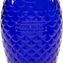 Glass Water Pitcher | Fish & Fish glassware by Paola Navone | Wine Carafe Decanter 28.74 fl oz | Clear Dark Blue Bottle Container, hot & cold Drinks | Fridge Beverage Dispenser, Suitable as Vase