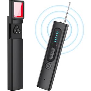 Hidden Camera Detectors, Spy Camera Detectors, Signal Scanner, Hidden Device Finder for Hotels Car Office Home Travel, 5 Levels Sensitivity 4 Modes, 25H Working Time (Black)