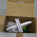 Interactive Cat Toys for Indoor Cats: Automatic Flying Bird Feather Wand Chase Exercise Enrichment Stimulation, USB Rechargeable Durable Safe Hanging Toy for Bored Kittens Adult Multi Cat Households (White)