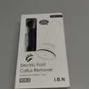 Upgraded Electric Callus Remover for Feet 1200RPM, Adjustable Speed Professional Electric Foot Sander Foot Grinder Heel File Pedicure Tool for Women Men Cracked Dead Skin, 60 Sandpaper Discs, Black