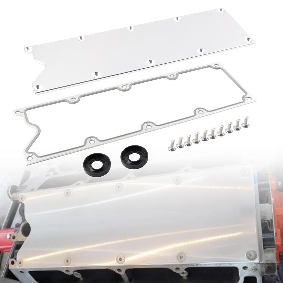 LS Gen3 Valley Cover Pan Plate Compatible with LSX LS1 LM7 LR4 LQ4 LS6 L59 LM33 LQ9 LM4 Chevy GMC Silverado Sierra SUV