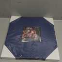 Spbapr Large Photo Album Self Adhesive 4x6 5x7 8x10 10x12 Pictures Magnetic Scrapbook 40 Blank Pages Linen Cover DIY Album with A Metal Pen (Blue)