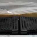 Chicken Nesting Box - 6 Hole Metal Roll Away Egg Laying Box for Hens, Heavy Duty Chicken Coop Nesting Box with Perch & Ventilation, Rust-Proof Poultry Nest (Green)