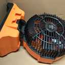 30L Bucket Portable Misting Fan, 30000mAh Rechargeable Battery Powered Oscillating Cooling Fan, 4 Strong Winds, Brushless Motor Outdoor Fans for Fishing/Travel/Garden/Golf/Tent/Office