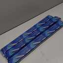 18 inch Drawer Slides 4 Pairs (8pcs) Full Extension Ball Bearing Drawer Rails Side Mount 3 fold Metal Dresser Runners for File Cabinet Trash Can Kitchen Wardrobe Glides 18" Black 100 LB Capacity