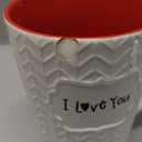 I Love You Mug 16 oz Coffee Tea Cup for Dad/Father/Mom/Grandma/Ladies/Wife,Birthday/Christmas/Anniversary/Valentine,Holidays Ceramic Mugs