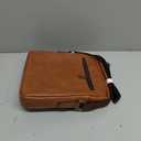 Men's Retro Leather Shoulder Bag - Stylish and Practical Messenger Bag with Multiple Compartments (Light Brown)