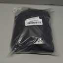 Black Waterproof Stretch Tablecloth for Square Table 30"x30", Wipeable Table Covers for Indoor Outdoor Events Holidays Decor