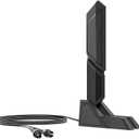 WiFi 7 WiFi Antenna 2.4G 5G 6G Dual Band Magnetic Base WiFi 6E WIFI7 for ASUS ROG Strix Z790 X890 Z890 B850 Gaming Motherboard PC Desktop Computer Wi-Fi 7 Wireless Network Card WiFi Router Black